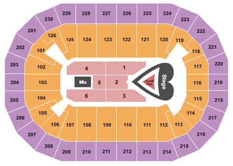 Save Mart Center Seating Chart And Maps Fresno