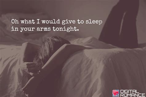 Sleep In Your Arms Tonight