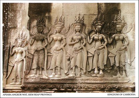 Postcard Angkor Wat Cambodia 6 Angkor Wat Is A Temple C Flickr