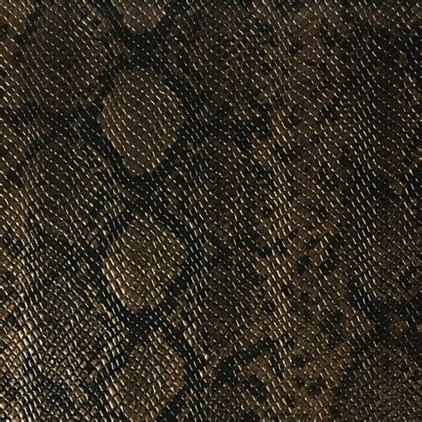 York Snake Skin Pattern Embossed Vinyl Upholstery Fabric By The Yard