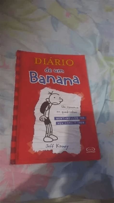 Livro O Di Rio De Um Banana Um Romance Em Quadrinhos Livro V R