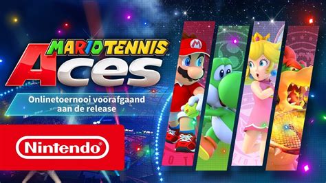 Mario Tennis Aces Trailer Pre Launch Onlinetoernooi Nintendo Switch