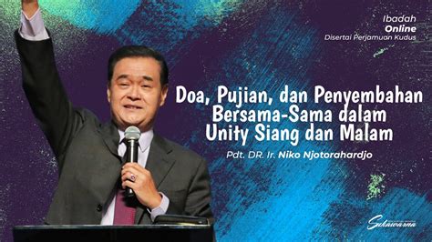 Ibadah Online 19 Maret 2023 Pdt DR Ir Niko Njotorahardjo YouTube