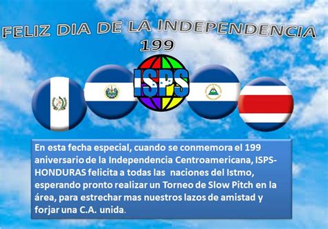 Feliz Dia De Independencia CentroAmerica Honduras Guatemala El