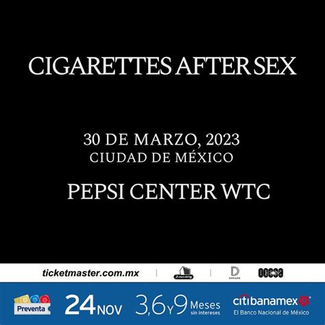 Cigarettes After Sex En La Cdmx Precio De Boletos Y Fechas Sonica