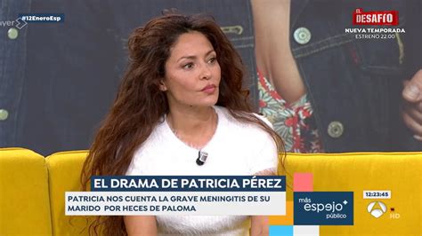 Patricia P Rez Visita Espejo P Blico Y Llora Al Contar La Enfermedad