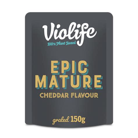 Epic Mature Cheddar Riven Fr N Violife Ost Grossist Distribut R