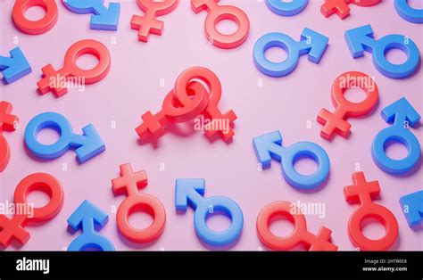 Lesbian Couple Two Female Gender Symbols Together As Symbol Of Lesbian