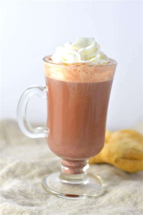 Ginger Hot Chocolate A Taste Of Madness