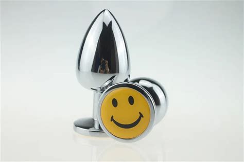 Aliexpress Buy Sexy Toy Stainless Steel Metal Silver Smile Anal Plug Butt Plug Sex Toys
