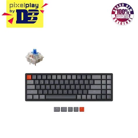 Keychron K Rgb Backlight Aluminum Hot Swappable Wireless Mechanical Keyboard Blue Switch
