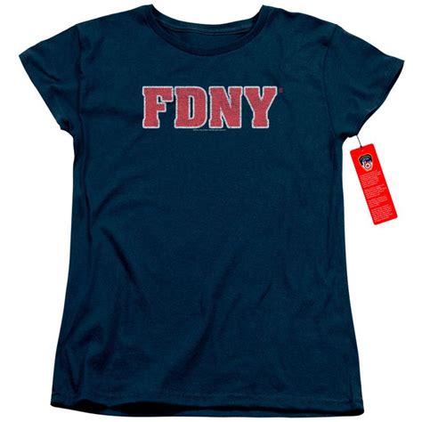 Nyc Fdny Fdny Women S T Shirt T Shirts For Women Short Sleeve Shirt