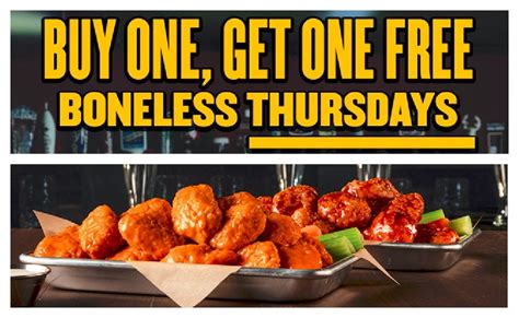 Bogo Boneless Wings From Buffalo Wild Wings Today R Blackestfridaydeals