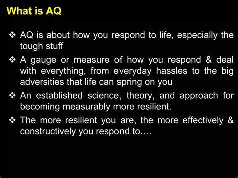 Summary-Adversity Quotient | PDF | Mental Health | Diseases and Conditions 