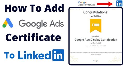 How Do I List Google Analytics Certification On Linkedin