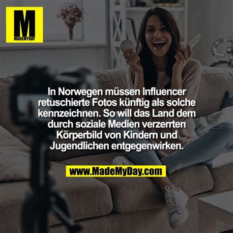 In Norwegen Müssen Influencer Retuschierte Fotos Made My Day