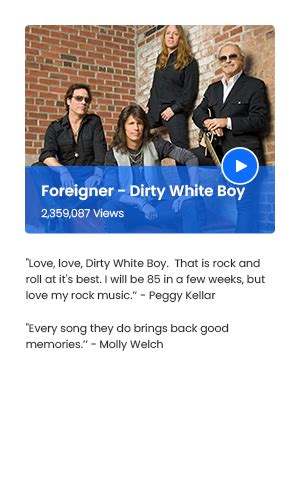 Foreigner - Biography, Songs, Albums, Discography & Facts - Top40weekly