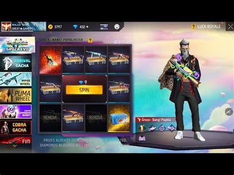 New Event Evo Return Groza Gun In Pakistan Server Luck Royal