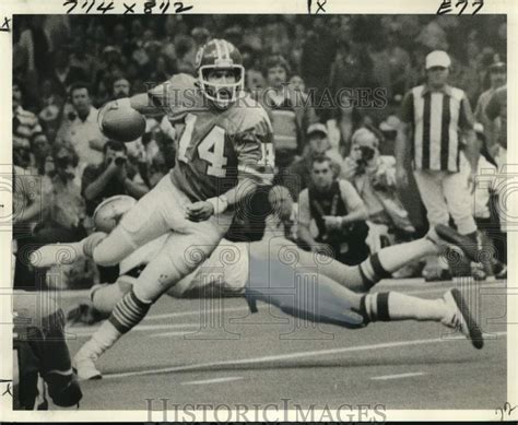 1976 Press Photo Norris Weese Football Player Noo72019 Historic Images