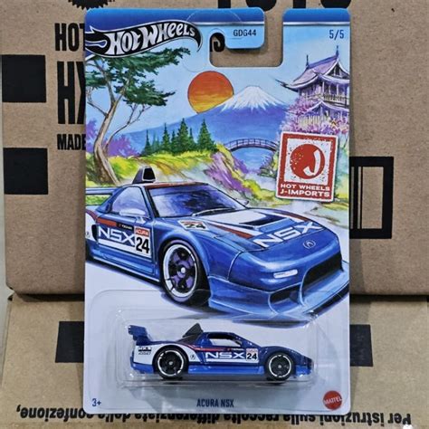 Hot Wheels Acura Nsx Sakura Exclusive Series J Imports Jdm Shopee Malaysia
