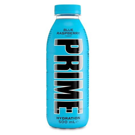 Prime Hydration Blue Raspberry 500ml • Snackje