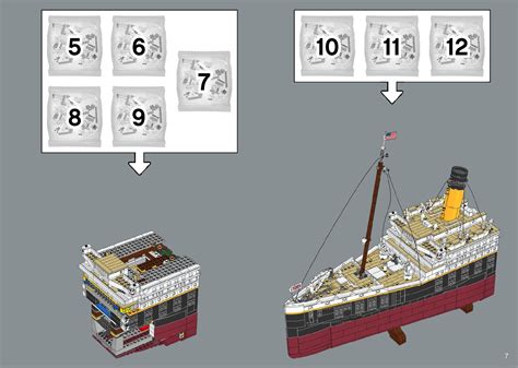Lego 10294 Titanic Instructions