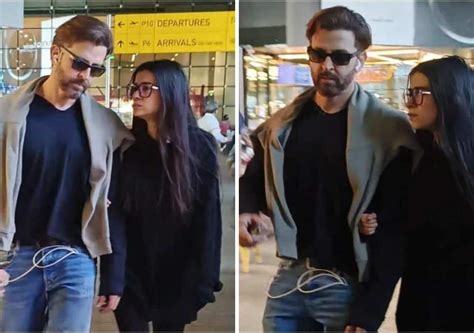 Hrithik Roshan And Saba Azad Get Trolled As They Walk Hand In Hand Hand