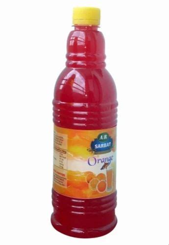 150ml Sarbat Orange Packaging Type Bottle At Rs 120 Bottle In Upleta