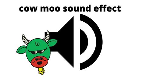 Cow Moo Sound Effect Youtube