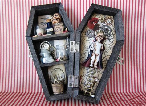 My Two Front Teeth Miniature Coffin Shadow Box Shadow Box