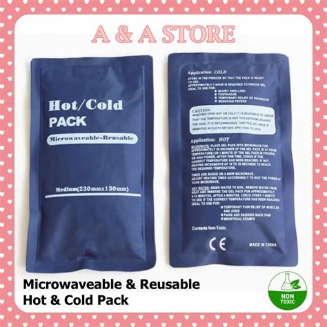 Microwaveable Reusable Hot And Cold Pack VS 102 Ice Warmer Pack Gel Pack Lazada