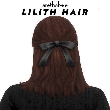 Lilith Hair Aretha X Qicc Mod Do The Sims Polska