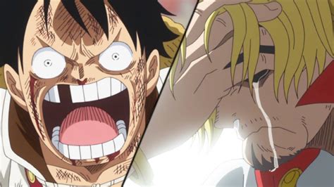 Luffy Vs Sanji Sad Emotional Scene One Piece Eng Sub Hd Youtube