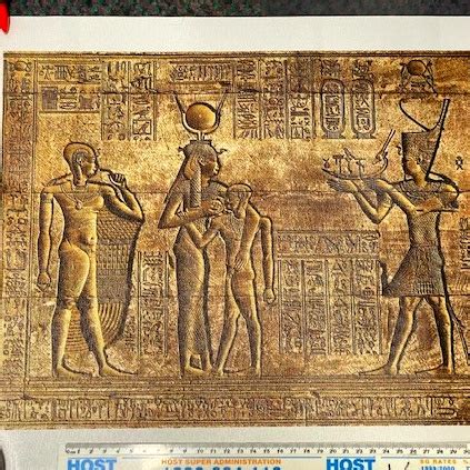 Ancient Egypt Wall Mural Print Egyptian Hieroglyphs Fresco Canvas Poster