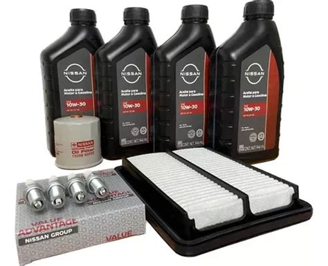 Kit De Afinación Nissan Aceite 10w30 Versa 2021 Envío gratis