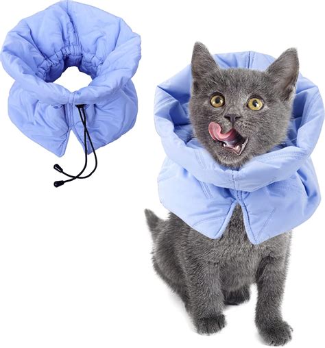 Amazon.com : Cat Recovery Collar, Soft Adjustable Cat Cone Alternative ...