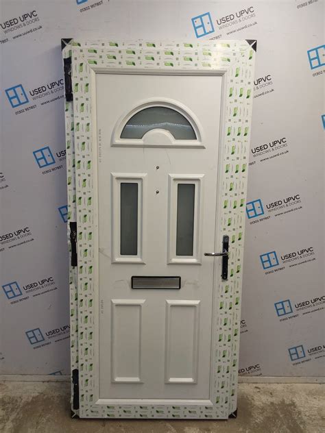 Brand New Anthracite Grey Upvc Front Door Mm X Mm Nd Used