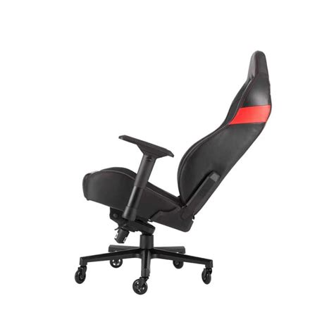 Corsair T2 Road Warrior Pu Leather Gaming Chair — Black And Red — Best