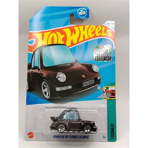 NEW Hot Wheels Porsche 911 Turbo 3 6 964 Toon Factory Sealed 2024 1222 Shopee Malaysia