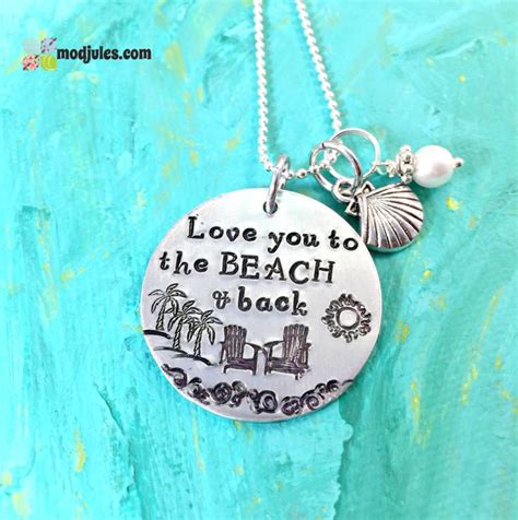 Timeline Photos Completely Coastal Beach Jewelry Metal Stamped