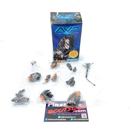 Hot Toys Alien Vs Predator Series 1 Snap Kit Scar Predator Sealed Bag The Plastique Boutique