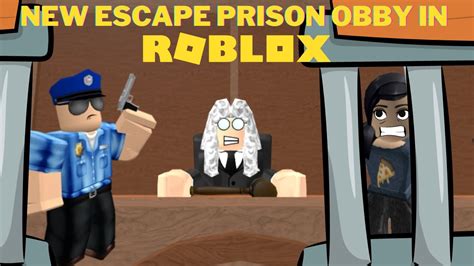 New Escape Prison Obby In Roblox Can You Break Out YouTube