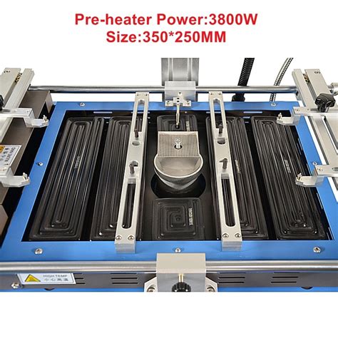 Ly Hr Bga Rework Station Kit Zones Separated W With External Solder Station Hot Air