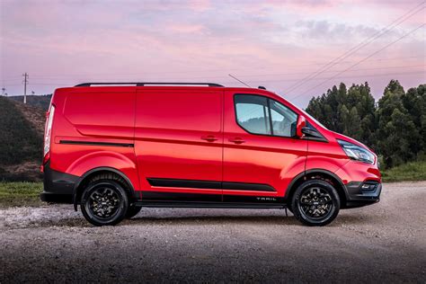 Ford Transit Van Gets Raptor Grille For Rugged New Trail Models