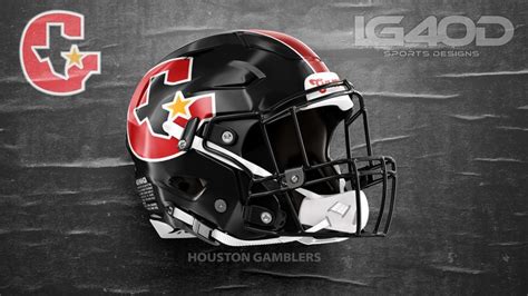 HOUSTON GAMBLERS, Speedflex Half-side 2020 | Vintage football, Football ...