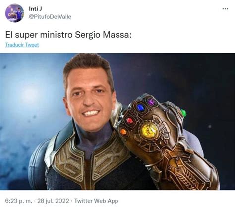 Sergio Massa Es Superministro Y Los Memes Se Multiplicaron En Las Redes