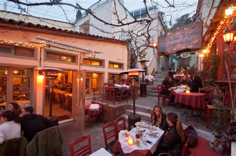 RESTAURANTS IN PLAKA ATHENS GREECE