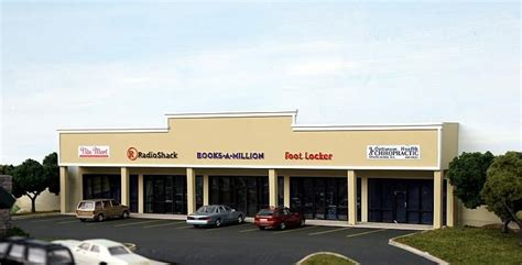 Strip Mall Commercial Building Plans Architecture Building Design