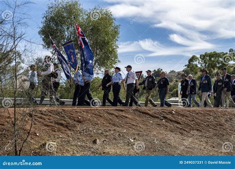 Anzac Day Of Remembrance In Toodyay Editorial Photo Image Of