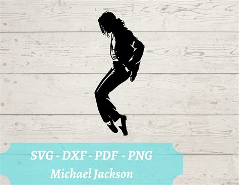 Michael Jackson Svg File King Of Pop Download Digital File Etsy Australia